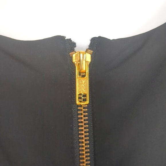 Sz XS Bebe Black Mini Dress - Picture 4 of 8